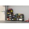 imageGarage Shelving 72quot H  48quot W Heavy Duty Metal Shelving  Easy to Assemble Adjustable 5Tier Storage Shelves DoubleThickened Columns 3000 lbs Capacity for Garage Pantry Storage Black6Tier 78 H x 40 W x 20 D
