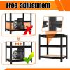 imageMetal Garage Shelving Unit Heavy Duty 5Tier Adjustable Storage shelves Steel Shelving 3000 lbs Capacity Industrial Shelves for Heavy Tools and Equipment Ideal for Garage Basement Black 72quotwood 30H x 29W x 12D