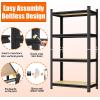 imageMetal Garage Shelving Unit Heavy Duty 5Tier Adjustable Storage shelves Steel Shelving 3000 lbs Capacity Industrial Shelves for Heavy Tools and Equipment Ideal for Garage Basement Black 72quotwood 457H x 236W x 118D