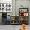 imageMetal Garage Shelving Unit Heavy Duty 5Tier Adjustable Storage shelves Steel Shelving 3000 lbs Capacity Industrial Shelves for Heavy Tools and Equipment Ideal for Garage Basement Black 72quotwood 720H  354W  158D
